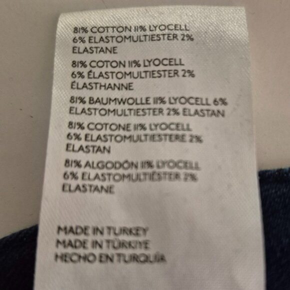 Maeve The Colette Crop High-Rise Wide-Leg Jeans Size 33 - Picture 11 of 11